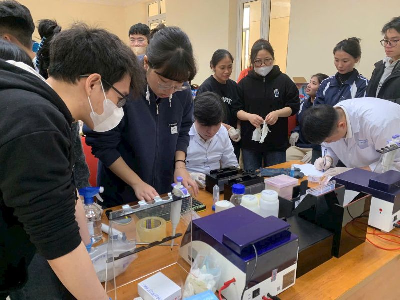 TỔ CHỨC PCR WORKSHOP TẠI CÁC TRƯỜNG ĐẠI HỌC KHU VỰC HÀ NỘI